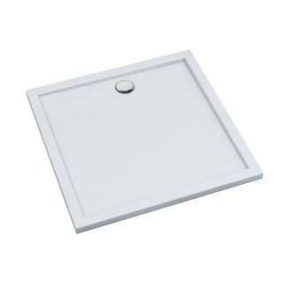 Schedline Brodzik akrylowy Sharper 100x100x4,5 cm, kwadratowy, Gwarancja 7 lat